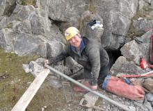 Tony Donovan on the Black Mountain