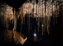 Tony in Ogof Capel