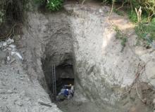 Entrance works at Quarry/Rabbit Mine, Surrey